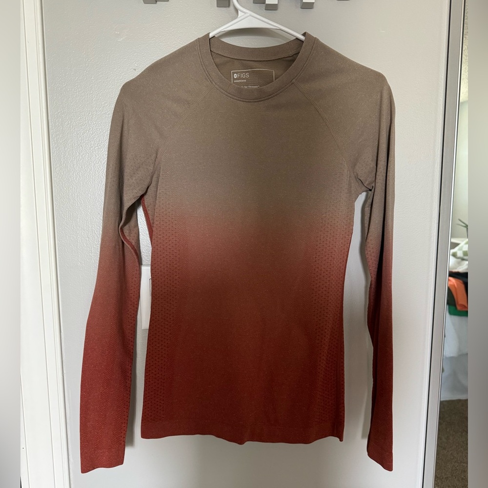 Women’s Ombré Auburn Salta Seamless Longsleeve Underscrub